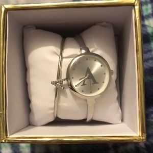 Watch and bracelet set